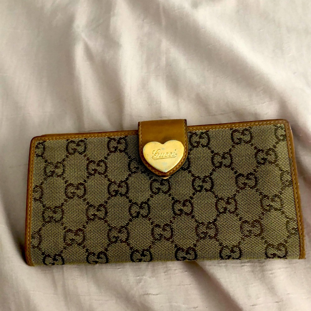 Wallet used, could be used as clutch